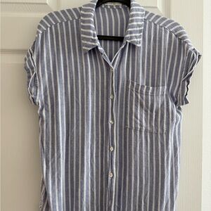 Blue Striped Boutique Shirt